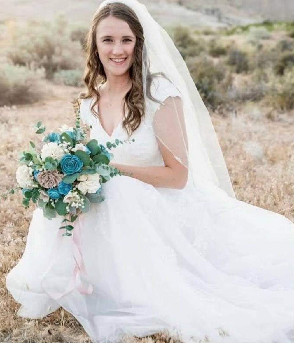 Harmon bridal bouquet