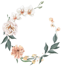 watercolor floral graphic