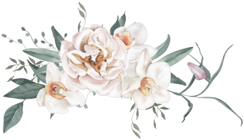 watercolor floral graphic