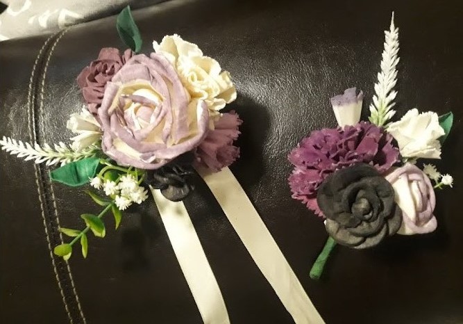 purple black and white dance bundle