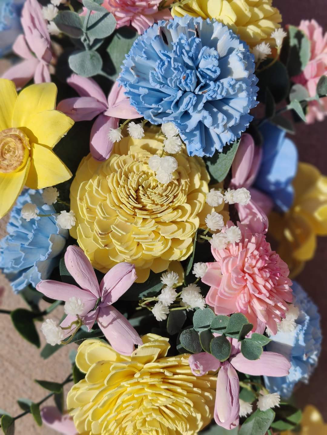 spring pastels closeup