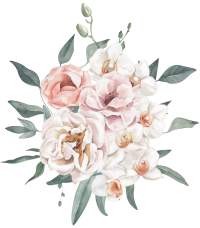 watercolor floral graphic